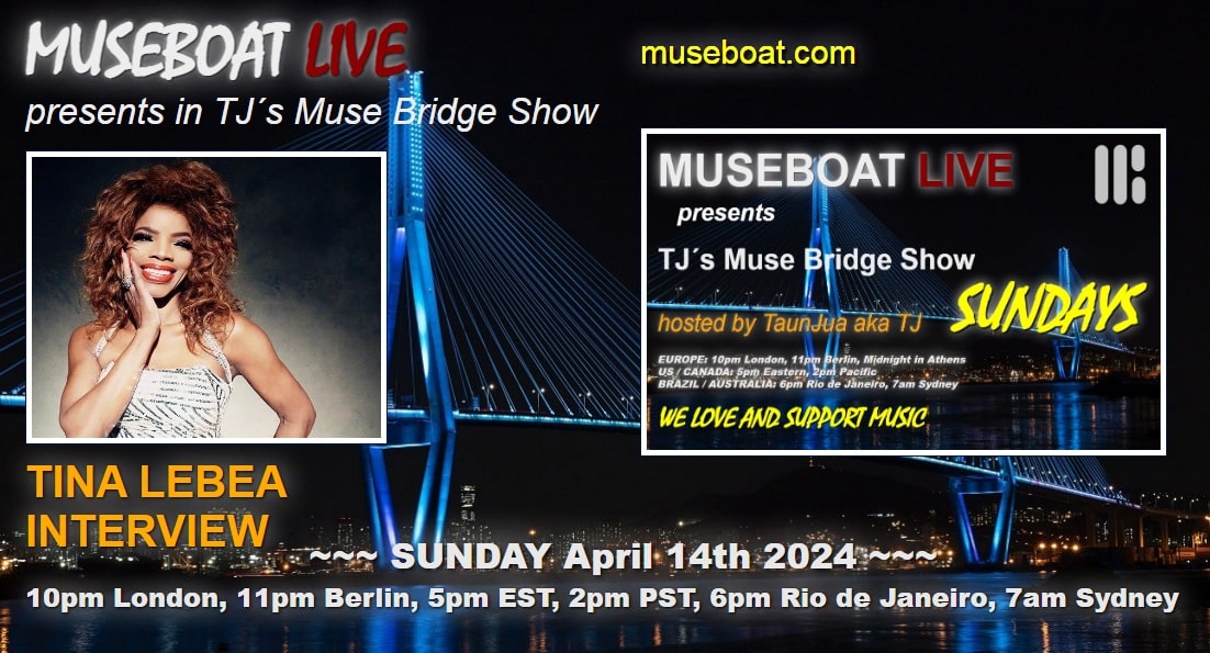 TINA LEBEA interview for Museboat Live